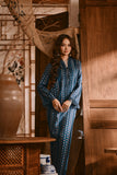 The Hariri Women Kebaya Robe - Teal Borneo