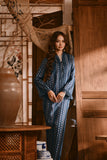 The Hariri Women Kebaya Robe - Teal Borneo