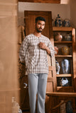 The Hariri Men 3/4 Sleeve Kurta - Meadowlight