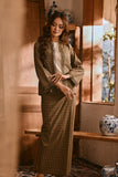 The Hariri Women Kebaya Robe - Leafline
