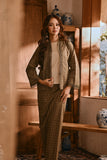The Hariri Women Kebaya Robe - Leafline