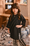 The Hariri Pesak Kurung Top - Black
