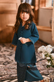 The Hariri Neo Kurung Top - Deep Teal