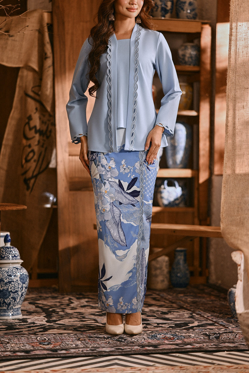 The Hariri Women Broderie Skirt - Sungai