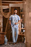 The Hariri Men Batik Shirt - Sungai