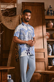 The Hariri Men Batik Shirt - Sungai