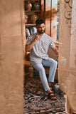 The Hariri Men Batik Shirt - Sailor