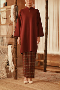 The Asal Kita Women Folded Skirt - Somerset