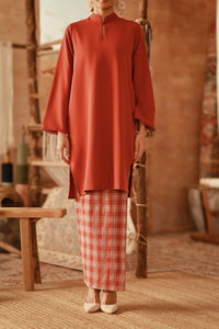 The Asal Kita Women Folded Skirt - RedMatrix