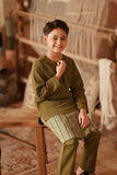 The Asal Kita Baju Melayu Teluk Belanga - Green Olive