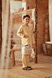 The Asal Kita Baju Melayu Teluk Belanga - Champagne Yellow