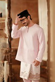 The Asal Kita Men Baju Melayu Teluk Belanga - Baby Pink