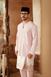 The Asal Kita Men Baju Melayu Teluk Belanga - Baby Pink