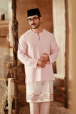 The Asal Kita Men Baju Melayu Teluk Belanga - Baby Pink