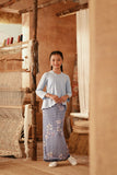 The Asal Kita Embellish Kebaya Top - Clean Blue