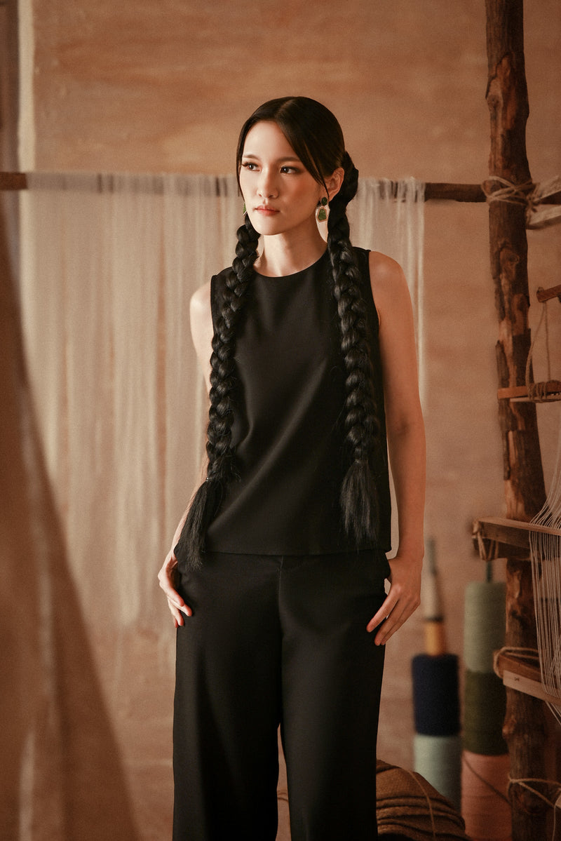 The Asal Kita Women Inner Top - Black