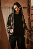 The Asal Kita Women Urban Jacket - Phantom Stripe