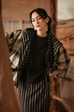 The Asal Kita Women Urban Jacket - Phantom Stripe