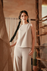 The Asal Kita Women Inner Top - Champagne