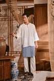 The Hariri Men 3/4 Sleeve Kurta - Off White