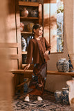 The Hariri Classic Kebaya Top - Milk Chocolate