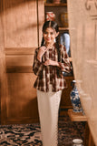The Hariri Classic Kebaya Top - Cherrywood