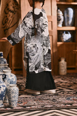 The Hariri Broderie Skirt - Black