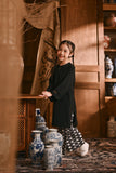 The Hariri Pesak Kurung Top - Black