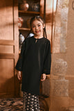 The Hariri Pesak Kurung Top - Black
