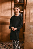 The Hariri Pesak Kurung Top - Black