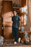 The Hariri Batik Shirt - Teal Oasis