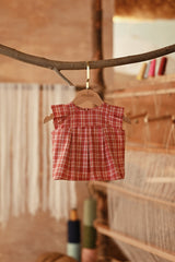 The Asal Kita Babies Kurung Pleats Top - Blushgrid