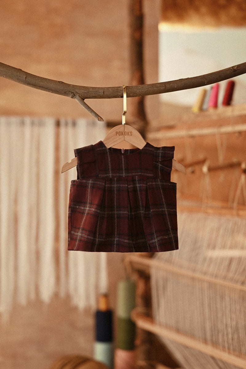 The Asal Kita Babies Kurung Pleats Top - Somerset