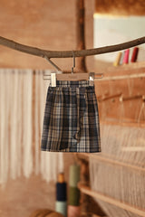 The Asal Kita Babies Ruffle Skirt - Blue Tartan