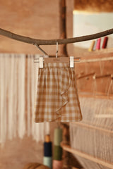 The Asal Kita Babies Ruffle Skirt - Sand Canvas