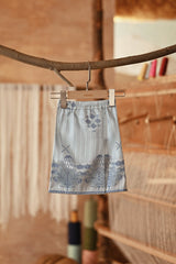 The Asal Kita Babies Jacquard Skirt - Sky Aman