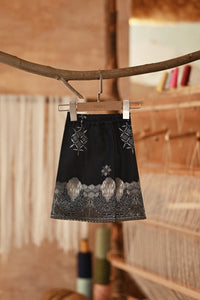 The Asal Kita Babies Jacquard Skirt - Space Aman