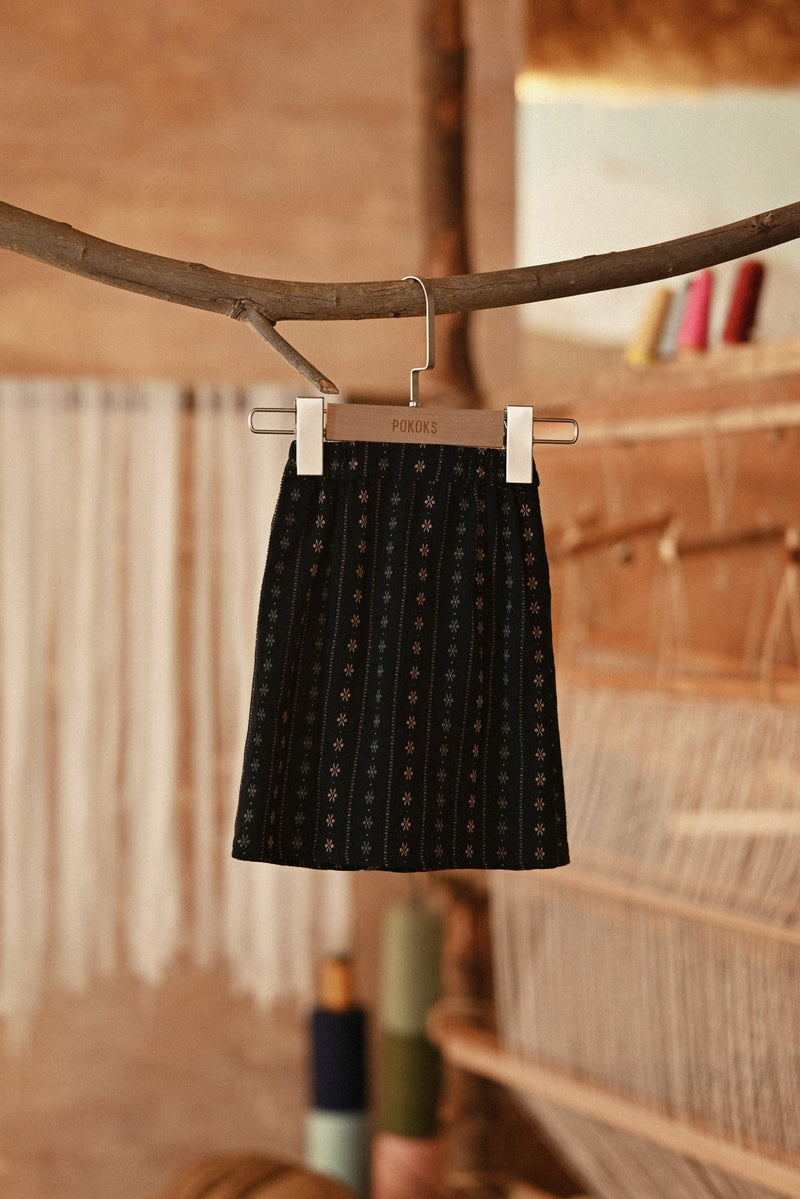 The Asal Kita Babies Back Pleated Skirt - Bloom Line