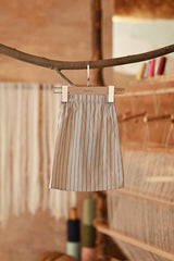 The Asal Kita Babies Back Pleated Skirt - Earthwoven