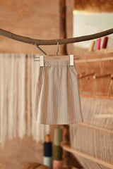 The Asal Kita Babies Back Pleated Skirt - Wovelyn
