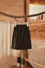 The Asal Kita Babies Back Pleated Skirt - Gothic