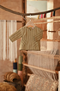 The Asal Kita Babies Kurta - Oat Grain