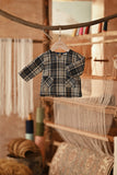 The Asal Kita Babies Kurta - Blue Tartan