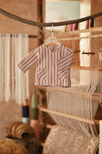 The Asal Kita Babies Kurta - Peanut Regal