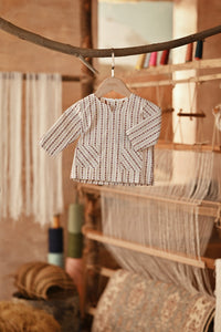 The Asal Kita Babies Kurta - Creamish Plus