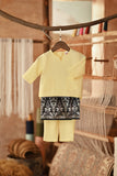 The Asal Kita Babies Baju Melayu Teluk Belanga - Baby Yellow