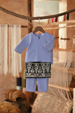 The Asal Kita Babies Baju Melayu Teluk Belanga - Ice Blue