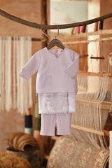 The Asal Kita Babies Baju Melayu Teluk Belanga - Baby Lavender