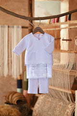 The Asal Kita Babies Baju Melayu Teluk Belanga - Baby Lavender