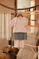 The Asal Kita Babies Baju Melayu Teluk Belanga - Creamy